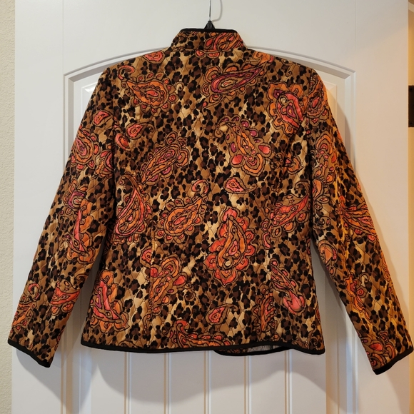 Requirements animal print quilted jacket S - Picture 4 of 7